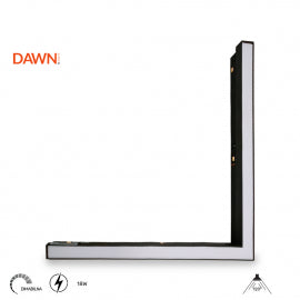 MAGNETIC SVETILJKA LED01-L 18W 3000K 120° 48V DC CRNA NEW