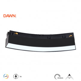 MAGNETIC SVETILJKA PC1000 7W 3000K 36° 48V DC CRNA (R1000)