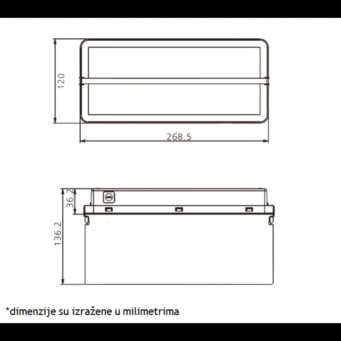 PANIK SVETILJKA LE515 LED