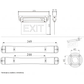 PANIK SVETILJKA NADGRADNA LE2912 LED