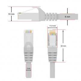 PATCH AN-UTP CAT5E 20M KABL (6561)