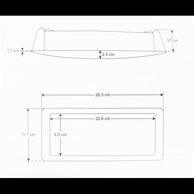 PLASTICNI RAM ZA PANIK LAMPU GR 9