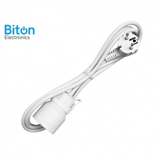 PRIKLJUCNI KABL SA UTIKACEM I NATIKACEM BELI 3 met 3x1mm (ET10600)