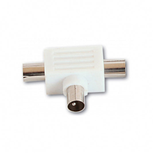 RACVA PVC 1/2, F KONEKTOR-2xRF ZENSKI 1XRF MUSKI, (0194)