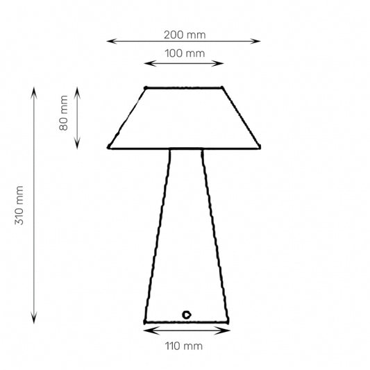 RL STONA LAMPA HN2504B-3280 BEIGE 3280 + BEIGE INSIDE