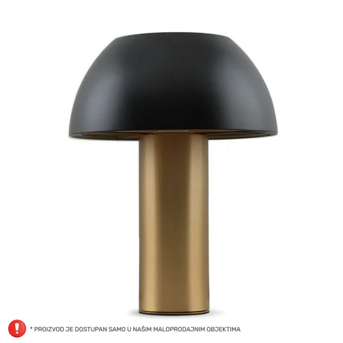 RL STONA LAMPA HN2575-CU/G MATT BLACK + BRASS + GOLDEN