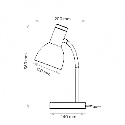 RL STONA LAMPA HN2593-452 MATT GREEN 452U + BLACK + WHITE