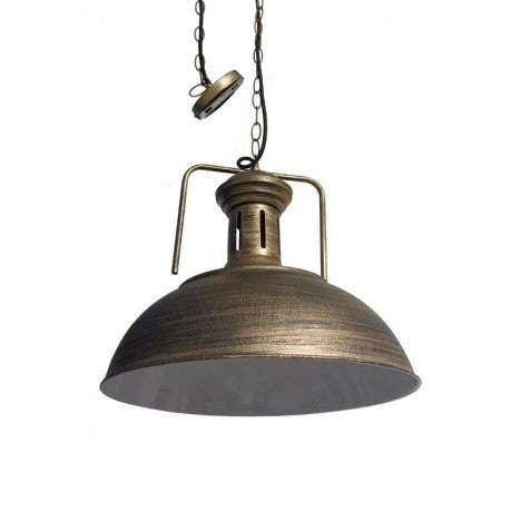 RUSTIK 101 VISILICA 1*E27 GOLD/BLACK