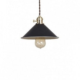 RUSTIK 128 VISILICA 1*E27 BLACK