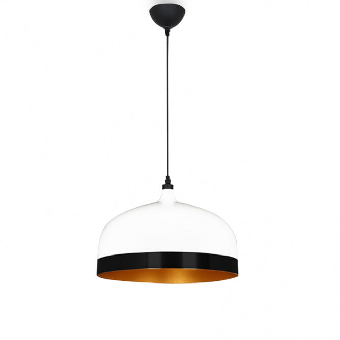 RUSTIK 18 VISILICA DSAL50 1*E27 WHITE/BLACK