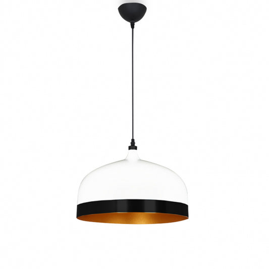 RUSTIK 18 VISILICA DSAL50 1*E27 WHITE/BLACK