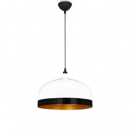 RUSTIK 18 VISILICA DSAL50 1*E27 WHITE/BLACK