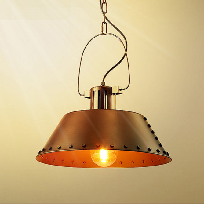 RUSTIK 24 VISILICA DSMA69 1*E27 GOLD/BLACK