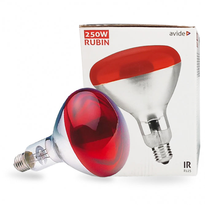 SIJALICA INFRA RED R125 250W E27 (CRVENA) ELF4835