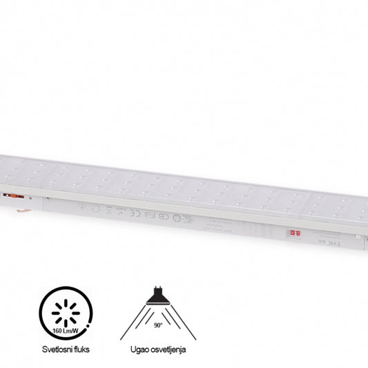 SINSKA SVETILJKA JM-4073 41-66W 4000K 90° 1500mm BELA