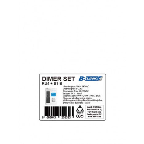 SKY DIMER SET RU4+S1-B