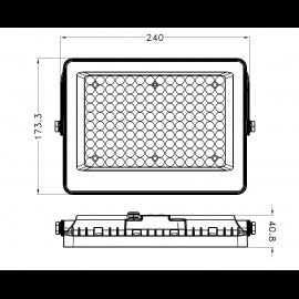 SOLARNA SVETILJKA A03 100W 4000K IP65