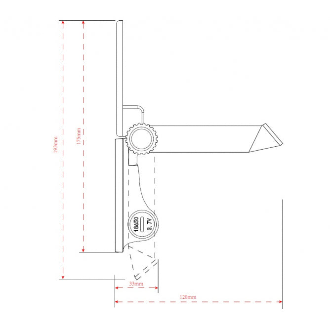 SOLARNI REFLEKTOR TONIK-S 1100lm CCT IP65