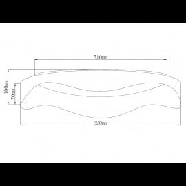 SOLEA 15 PLAFONSKA SVETILJKA 24W 3000/4000/6000K BELA