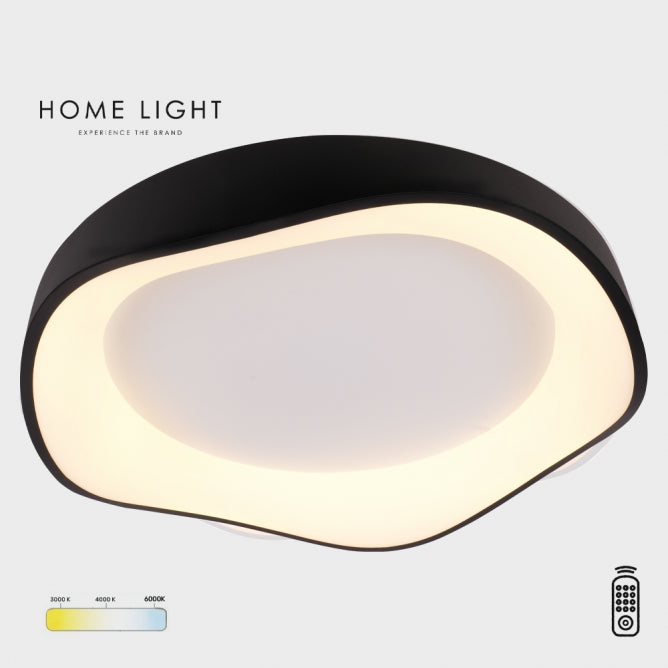 SOLEA 15 PLAFONSKA SVETILJKA 24W 3000/4000/6000K CRNA