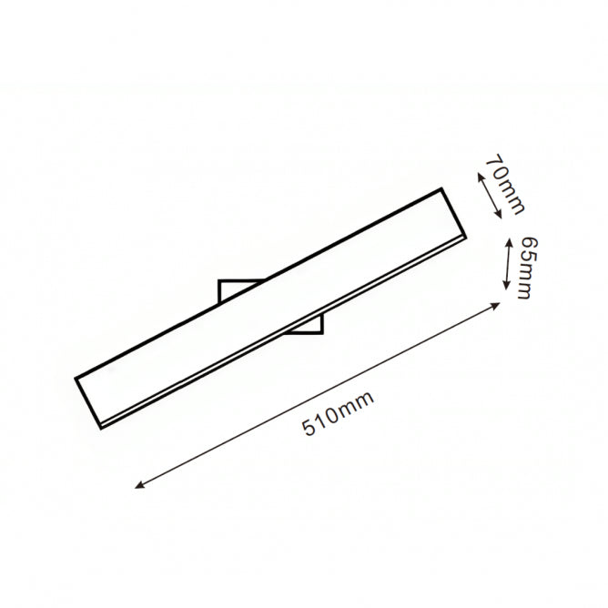 SOLEA 16 ZIDNA SVETILJKA 10W 3000/4000/6000K CRNA