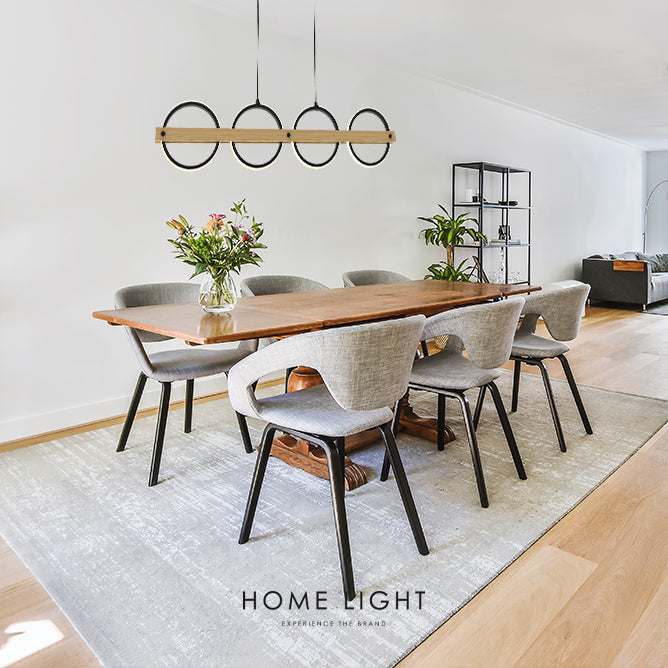 SOLEA 3 LUSTER 36W 3000/4000/6000K CRNA/DRVO