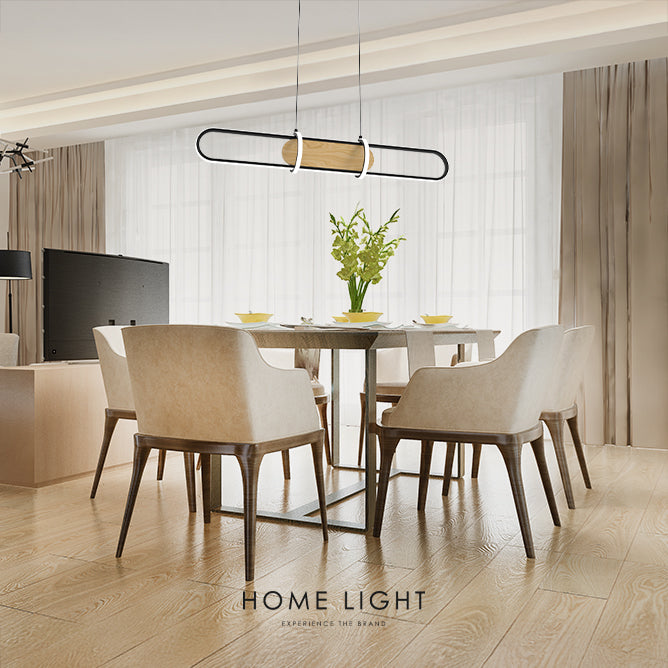 SOLEA 4 LUSTER 36W 3000/4000/6000K CRNA/DRVO