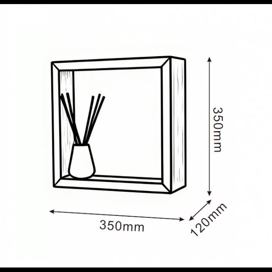 SOLEA 48 ZIDNA LAMPA 16W 3000K DRVO