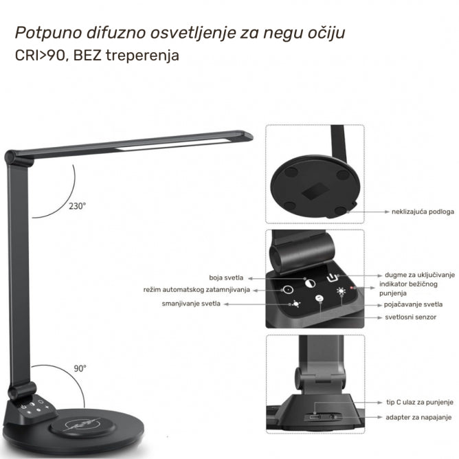 LED STONA LAMPA EW-0CX