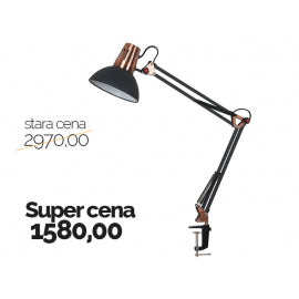 STONA LAMPA HN1054 BLACK+RED COOPER E27