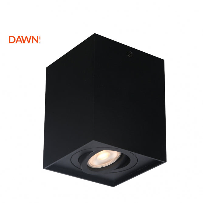 DAWN SVETILJKA JM-079 PLAFONSKA 1*GU10 CRNA IP20