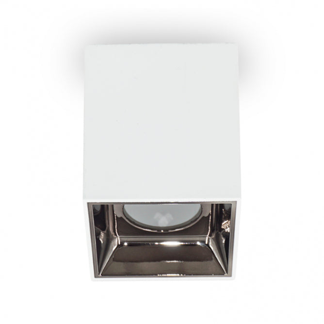 SVETILJKA JM-1008 1*GU10 BELA/CRNA