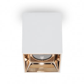 SVETILJKA JM-1008 1*GU10 BELA/ZLATO