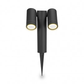 SVETILJKA JM-4825 BASTENSKA 2*GU10 IP65 ANTRACIT