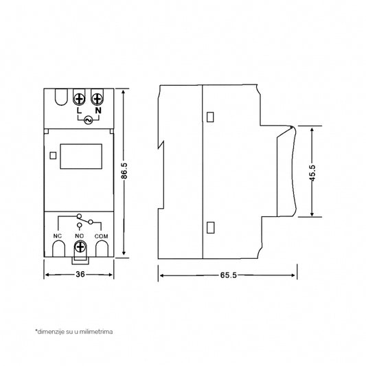 TAJMER SINSKI DIGITALNI TS-GE2 (ATHC20A)