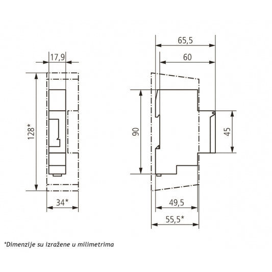 TAJMER SINSKI MEHANICKI TS-GM1 (SUL180A)