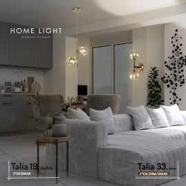 TALIA 18 VISILICA 2*G9 BAKAR