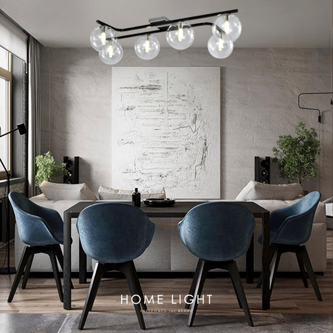 TALIA 40 LUSTER 6*G9 SIVA/HROM