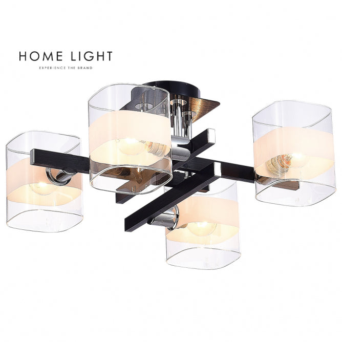 TALIA 57 LUSTER 4*E14 CRNA/HROM