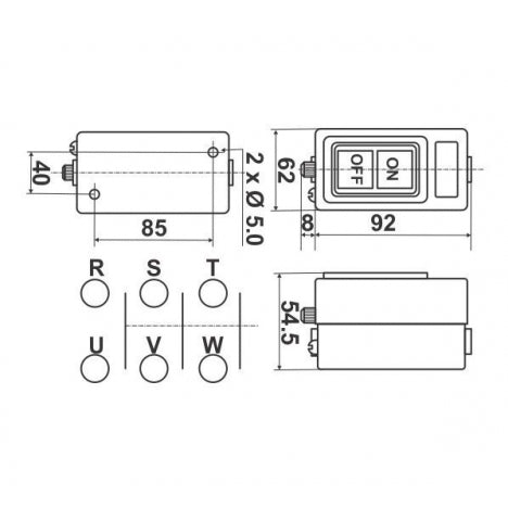 TASTER SA KUCISTEM BS230B 7,5KW