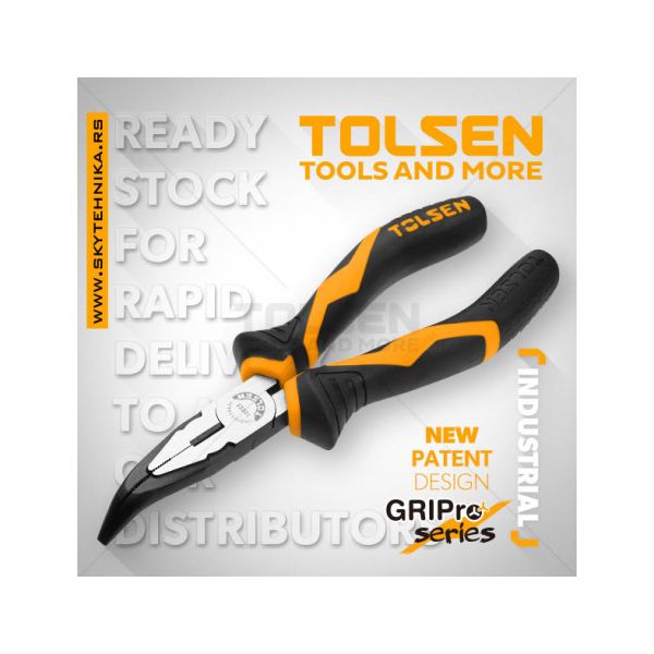 KLEŠTA ŠPICASTA SAVIJENA (INDUSTRIAL) 160mm