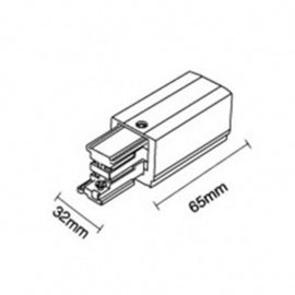TROF NAPOJNI KONEKTOR WSO-24B(L) CRNI