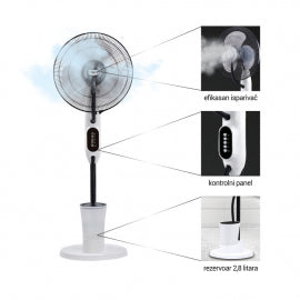 VENTILATOR SA ISPARIVACEM 75W , 40cm PRECNIK