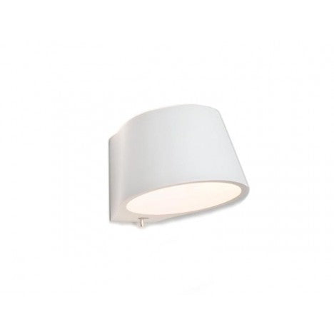 VESTA 191 ZIDNA LAMPA GIPS 1*E14 bela