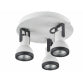 VESTA 211 SPOT-P 3*GU10 black/white