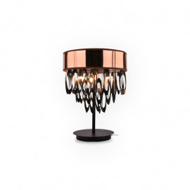 VESTA 253 STONA LAMPA DE PE PAINT-PRETO/COBRE 4*G9 cooper/black