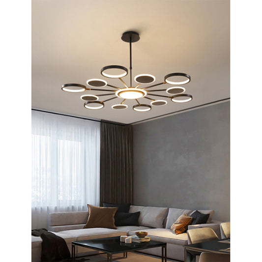 VESTA 370 LUSTER LED 54W 3000K CRNA