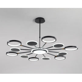 VESTA 370 LUSTER LED 54W 3000K CRNA