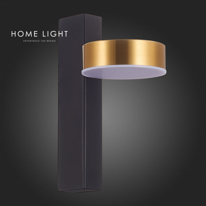 VESTA 391 ZIDNA LAMPA 7W 3000K MESING/CRNA