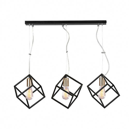 VESTA 424 VISILICA 3*E27 CRNA